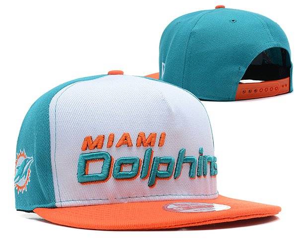 Miami Dolphins Snapback Hat SD 2812